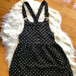 [Xhilaration] Polkadot Overall Dress